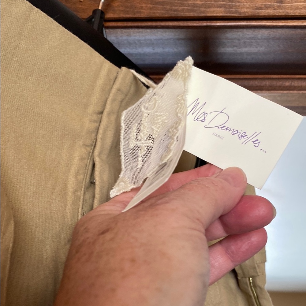 Mes Demoiselles Tan Wide Leg Pants - Picture 3 of 7